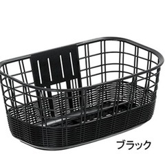 【新品】自転車　前カゴ　ワイドの画像