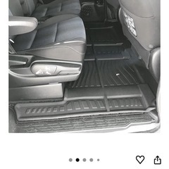 Cargo ノア80系 エスクァイア80系 ヴォクシー 80系 車 3Dマット フロアマット ラバーマットの画像