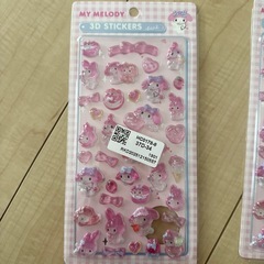 ボンボンドロップシール　サンリオ　マイメロ　クロミちゃんの画像