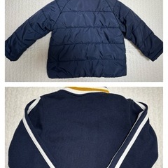 【差し上げます】キッズ　冬物アウター２点（男の子向け）の画像