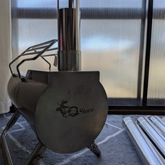 OGAWA 薪ストーブ【限定モデル】　　Gストーブ HEAT VIEW XL キャンプ   アウトドアの画像