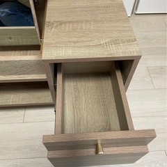 lowya  ドレッサー  テーブル 鏡付きの画像