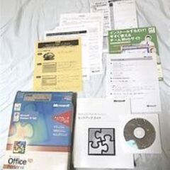 希少 日本版 正規品 Microsoft Office XP Personal マイクロソフト オフィス XP アップグレード 版の画像