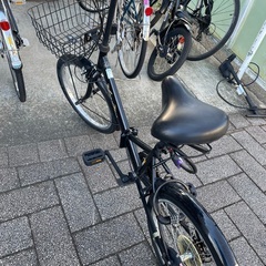 6段変速ギア折り畳み自転車の画像