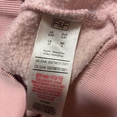 花柄パーカー✴︎3y-4yの画像