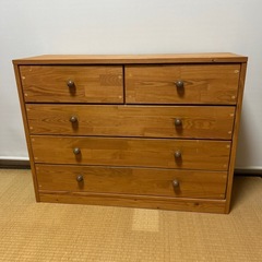 手作り　4段チェストの画像