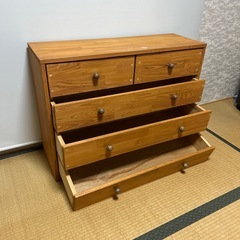 手作り　4段チェストの画像