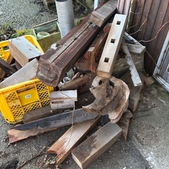 木材の廃材の画像