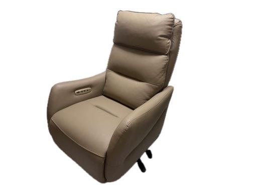 【極美品】【仙台発送】【送料・購入者ご負担】ニトリ 4モーター リクライニングチェア LE01-2（本革）