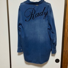 Rady ロゴデニムトップス Freesizeの画像