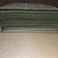 夏用座布団１０枚【引取限定】の画像