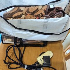 椅子用こたつ  椅子付きの画像