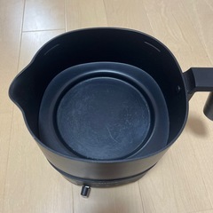 siroca おりょうりケトル ちょいなべ ブラック SK-M151の画像