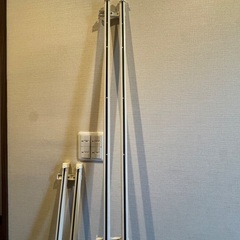 伸縮タイプ　カーテンレール2本セットの画像