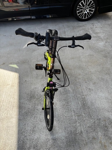 正規品 MINI 折りたたみ自転車 黄緑