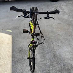 正規品 MINI 折りたたみ自転車 黄緑の画像