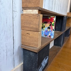 手作り　コミック棚の画像