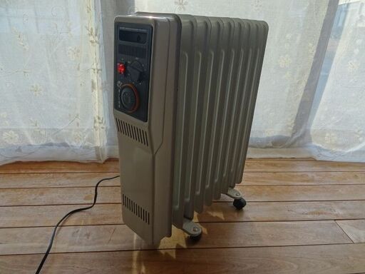 ☆オイル密閉式ラジエター型ヒーター WP-7 TIMER 電子タイマー付 WAPOR  オイルヒーター
