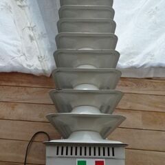 ☆オイル密閉式ラジエター型ヒーター WP-7 TIMER 電子タイマー付 WAPOR  オイルヒーターの画像