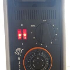 ☆オイル密閉式ラジエター型ヒーター WP-7 TIMER 電子タイマー付 WAPOR  オイルヒーターの画像