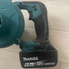 マキタ 18V 充電式ブロワーUB185DZ+(バッテリ)BL1860Bの画像