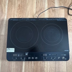 【受け渡し
決定】TV 稼働品　IHコンロジャンク品の画像