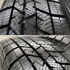 【DUNLOP WM03 155/80R13】スタッドレス【トヨタ 純正ホイール 13インチ 4.5J4HPCD100】22年製 バリ溝 ヴィッツ パッソ等　(STD124) の画像