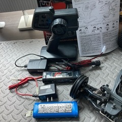 タミヤ　レーシングファイター　ラジコン　セット　未塗装品　DT-03の画像