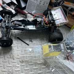 タミヤ　レーシングファイター　ラジコン　セット　未塗装品　DT-03の画像