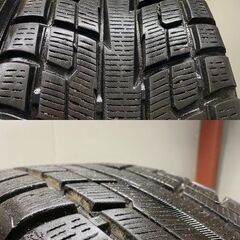【YK i/T-S 215/60R17】スタッドレス【トヨタ C-HR 後期 純正ホイール 17インチ 6.5J5HPCD114.3+45】21年製 バリ溝 エスティマにも(STF085) の画像