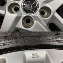 【YK i/T-S 215/60R17】スタッドレス【トヨタ C-HR 後期 純正ホイール 17インチ 6.5J5HPCD114.3+45】21年製 バリ溝 エスティマにも(STF085) の画像