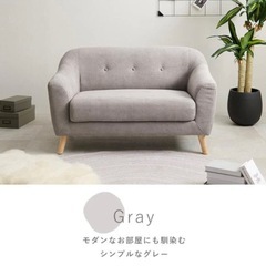 2人掛けソファ【Emel】エメルの画像