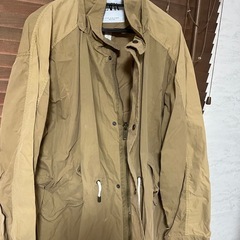 差し上げます【メンズ　薄手　ロングジャンパー】の画像