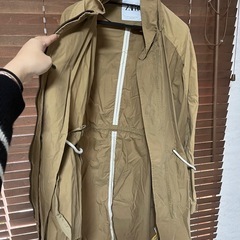 差し上げます【メンズ　薄手　ロングジャンパー】の画像