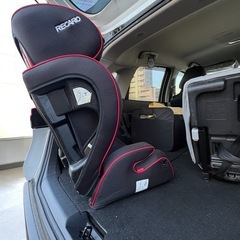 美品‼︎ RECARO レカロ　スタートJ3 ジュニアシート　レッドブラックの画像