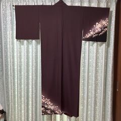 ❼付け下げ　訪問着　しぼり の画像