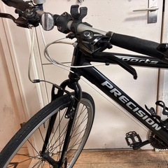 PRECISION SPORTSクロスバイク ブラック 700Cの画像