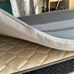 ニトリ 低反発マットレス トッパー シングル(プレミアF3 S M2206)の画像