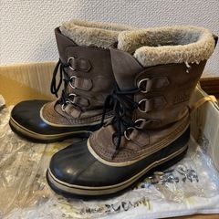 ⭕️ソレル　カリブー27cm  完全防水、極寒使用に！中敷インナークリーニング済み27cmの画像