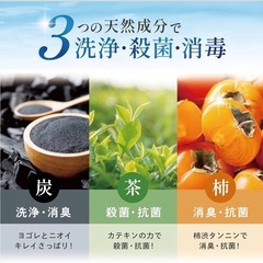 【新品】ウィルクレンズフットソープ 足 消臭 炭 柿 茶 石鹸 ソープ 匂い 足臭い 消臭 足ケア 殺菌 薬用 医薬部外品 泡 汚れ の画像