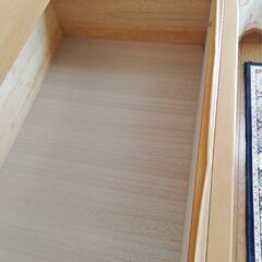 洋服たんす（木製、3段）の画像