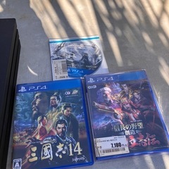 不動のPS4＋ソフト3本の画像