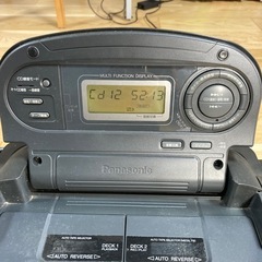 Panasonic コブラトップCDラジカセ   　の画像