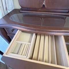 ドレッサー・鏡台　椅子セット　★2026/1/3まで！！の画像