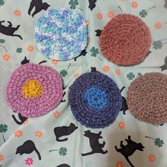 毛糸たわしの画像