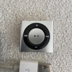 iPod shuffle2G　 黒カバー付きの画像