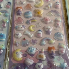 【9枚セット】ぷくぷくシールの画像