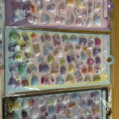 【9枚セット】ぷくぷくシールの画像