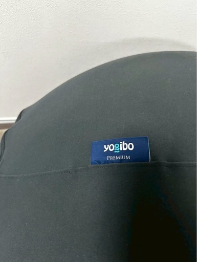 Yogibo Round Pillow ヨギボー ラウンドピロー ダークグレー ビーズクッション フロアクッション 丸型