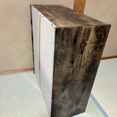 カラーボックス　木目調　の画像